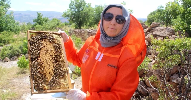 Kanserle mücadelesinde faydalı olduğunu öğrendiği arıcılık Zehra nın mesleği oldu Kayseri Haberleri Habertürk Yerel Haberler