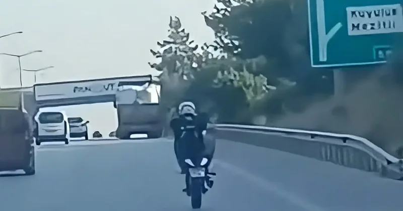 Mersin’de tek teker şov pahalıya patladı: 46 bin TL ceza kesildi