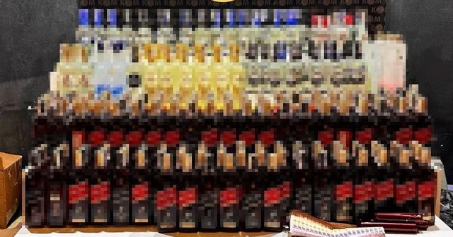 Bursa da sahte içki operasyonu: 370 şişe sahte içki ve 600 litre etil alkol ele geçirildi Bursa Haberleri Habertürk Yerel Haberler