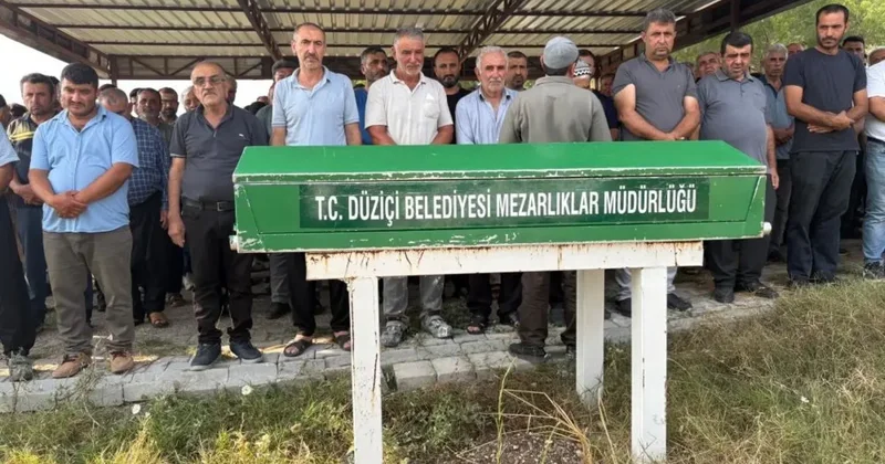 Osmaniye de iş kazasında hayatını kaybeden stajyer öğrenci gözyaşlarıyla defnedildi