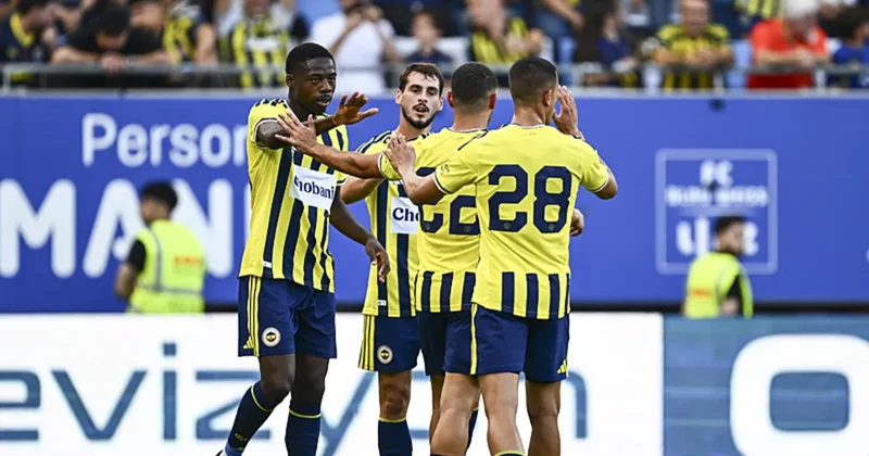 Fenerbahçe Pogon Szczecin maçı! Sarı lacivertlilerden 4 gollü prova!