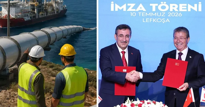 KKTC ye Doğal Gaz Hattı İmzalandı