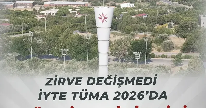 İYTE, öğrenci memnuniyetinde 2026 da da Türkiye birincisi oldu