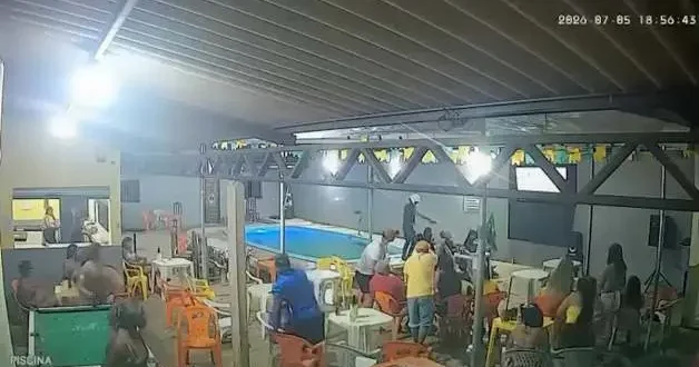Brezilya maçında kanlı infaz: Kameralar saniye saniye kaydetti