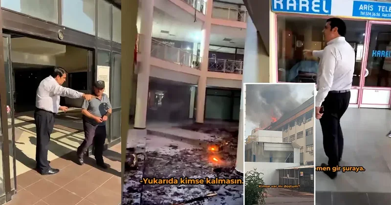 Yangına gitti, video paylaştı! Belediye Başkanı Yılmaz a şov tepkisi: Sanki TikTok fenomeni