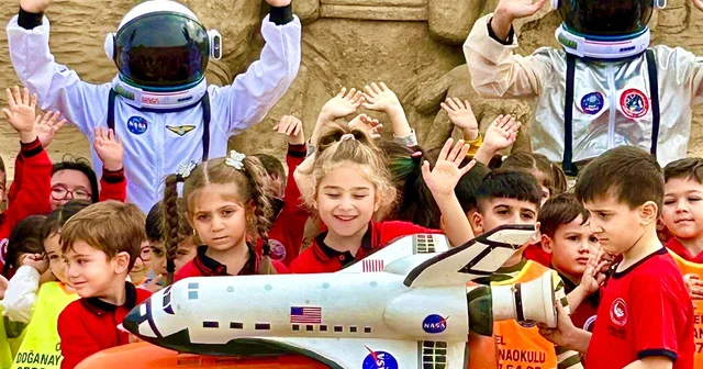 Çocuklar astronotlarla buluşmak için yarışacak Antalya Haberleri Habertürk Yerel Haberler
