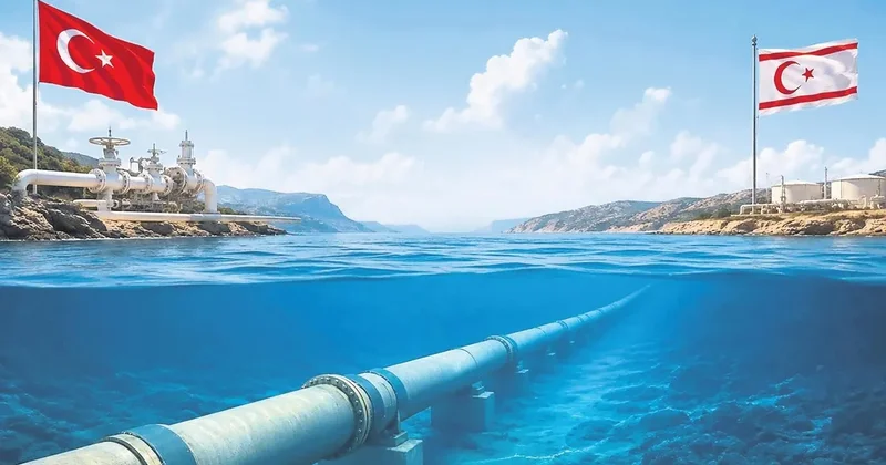 KKTC’ye gaz hattı kuruluyor