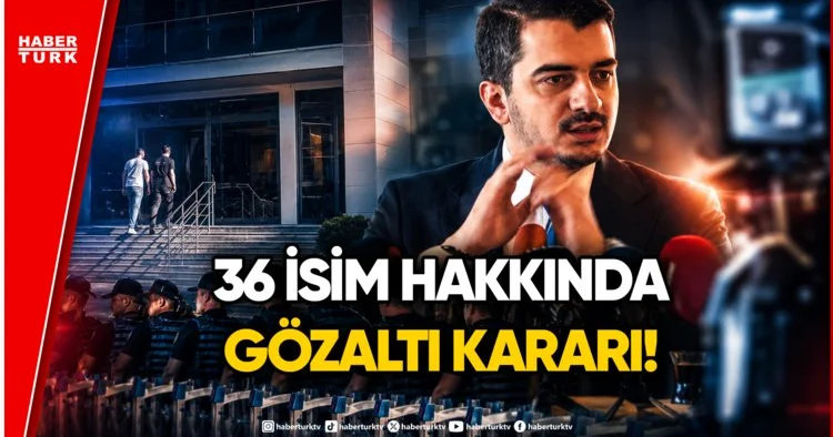 Çankaya Belediyesi ne Dev Operasyon! Gözaltı Listesinde Kimler Var?