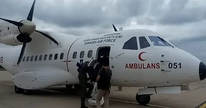 MSB: Samsun dan Ankara ya 1 karaciğer ve 2 böbrek grefti ulaştırıldı