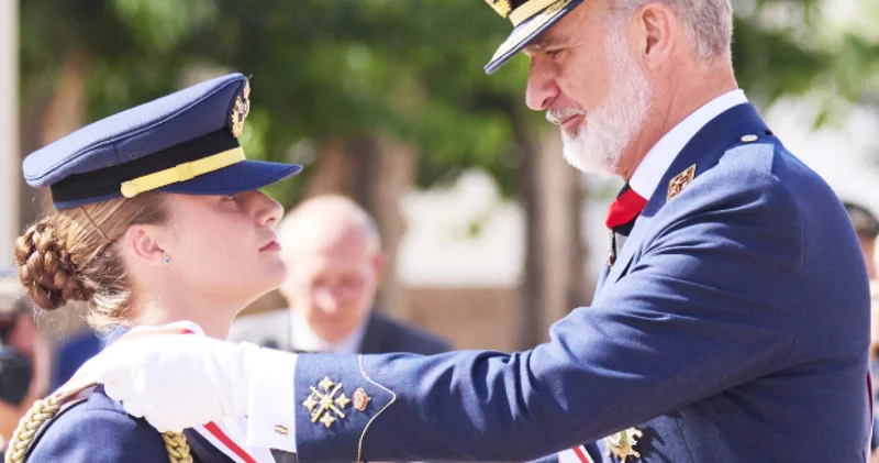 Prenses Leonor, askeri eğitimini tamamladı