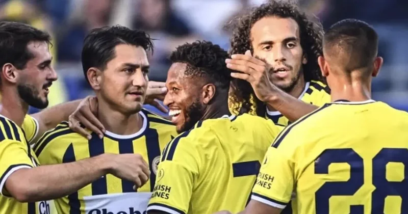 Fenerbahçe den hazırlık maçında gol şov! Sidiki 4 dakikada 2 gol attı