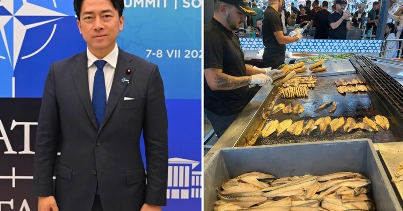 İstanbul a doyamadı: Japon bakandan uskumru paylaşımı