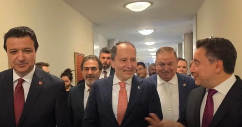 Üç lider yan yana görüntülendi! Yeni ittifakın ilk fotoğrafı mı? Sözcü Gazetesi
