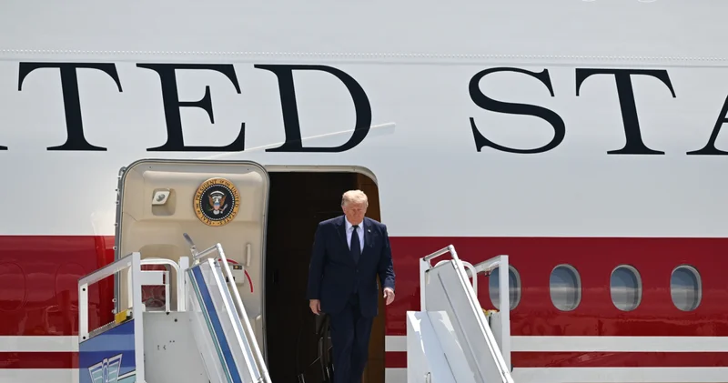 Washington Post yazdı: ABD Başkanı Donald Trump İran tehdidi nedeniyle Ankara dan gizli uçuşla ayrıldı! Dış Haberler