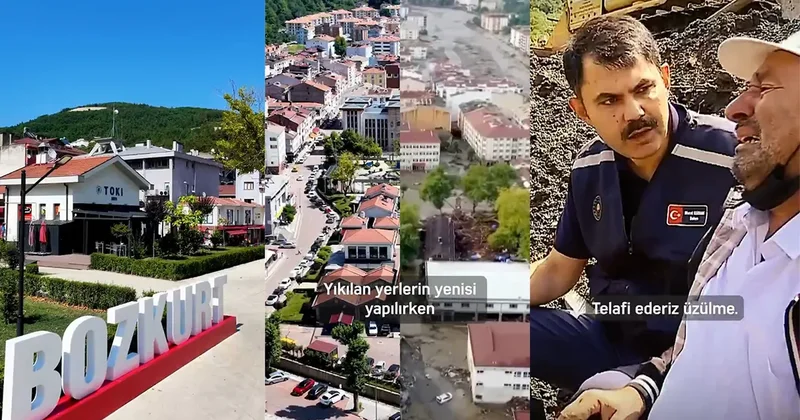5 yıl önce sel felaketiyle yıkılmıştı! Bakan Kurum Bozkurt un son halini paylaştı