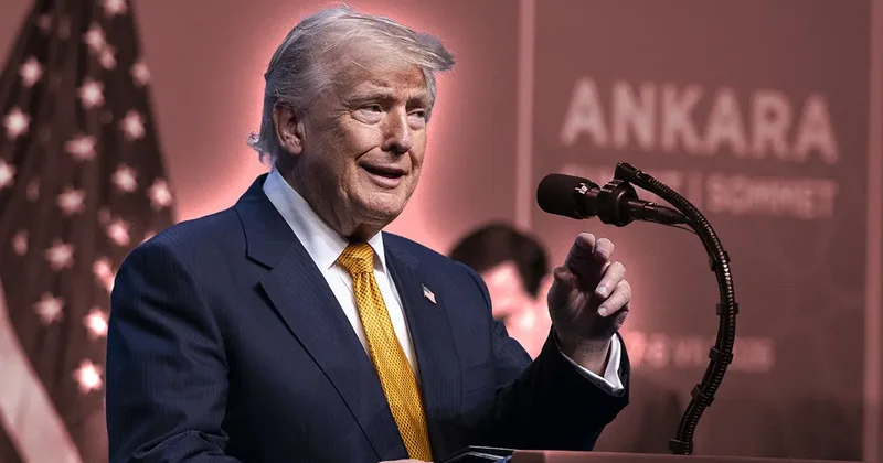 Trump için Ankara’da filmleri aratmayan sahne: İkram aracı devreye girdi!