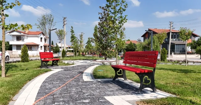 Sındırgı da yeni yeşil alanlar yapıldı Sındırgı ya 17 Bin 600 metrekare yeni yaşam alanı Balıkesir Haberleri Habertürk Yerel Haberler