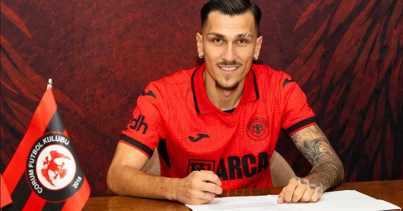 Çorum FK, Yunan yıldızı renklerine bağladı Sözcü Gazetesi