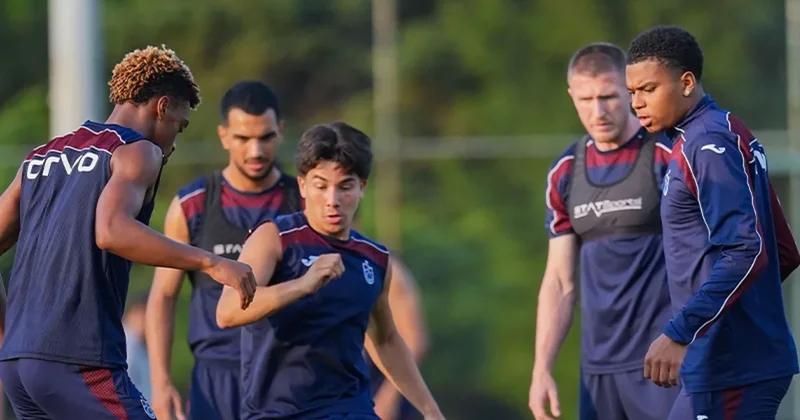 Trabzonspor da Kasımpaşa hazırlıkları devam etti!