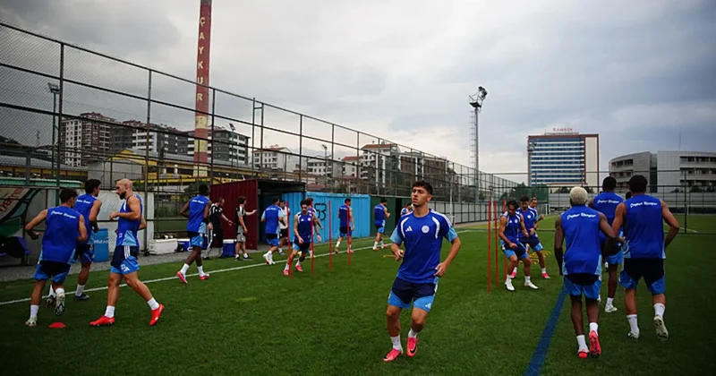 Rizespor da Konyaspor maçı mesaisi başladı!