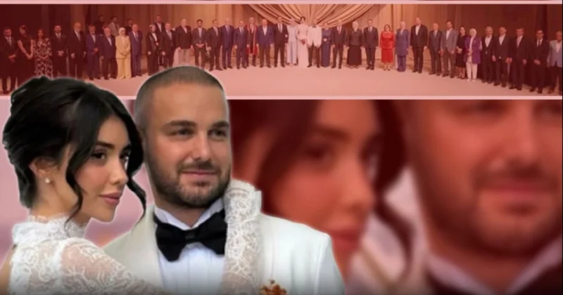 Siyaset dünyası bu düğüne akın etti! 34 şahitli nikah! Sözcü Gazetesi