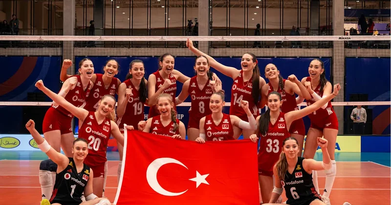 Genç milliler Çekya ya set vermedi