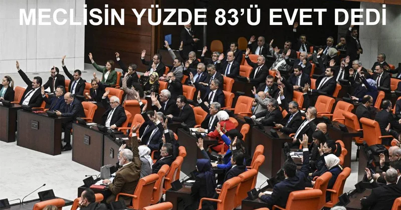 Süreç Yasası nda Türkiye Mütabakatı çıktı; yüzde 83 EVET dedi Son Haberler