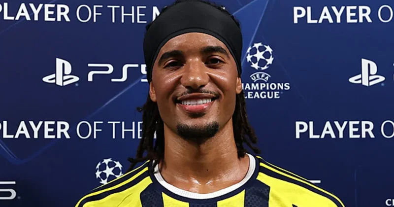 Fenerbahçe Roma maçında en iyi oyuncu ödülü Archie Brown’un oldu