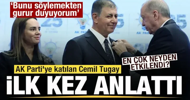 Cemil Tugay ilk kez anlattı! En çok neyden etkilendi? Bunu söylemekten gurur duyuyorum