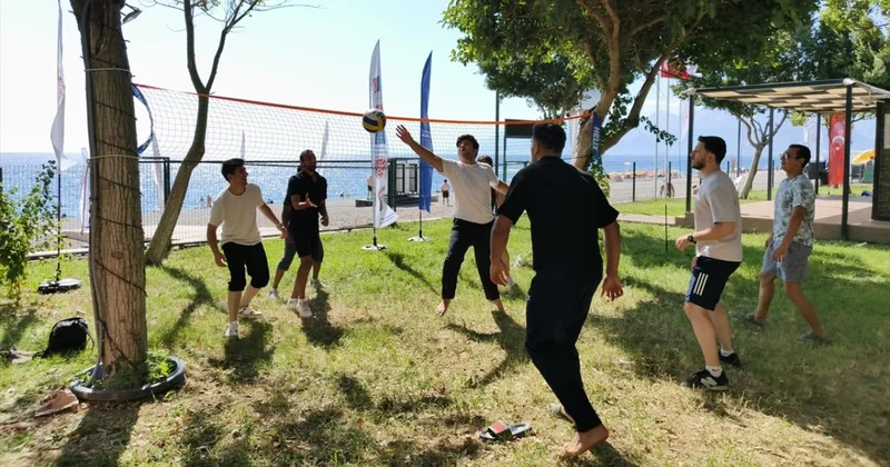 14 ülkeden gençler, Antalya da Doğada Gençlik Aktivitesi ne katıldı