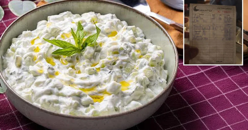 250 liralık cacık pahalıya patladı! Restorana 135 bin TL ceza