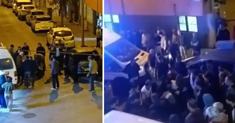 İstanbul da sokakta yürüyen gence silahlı saldırı