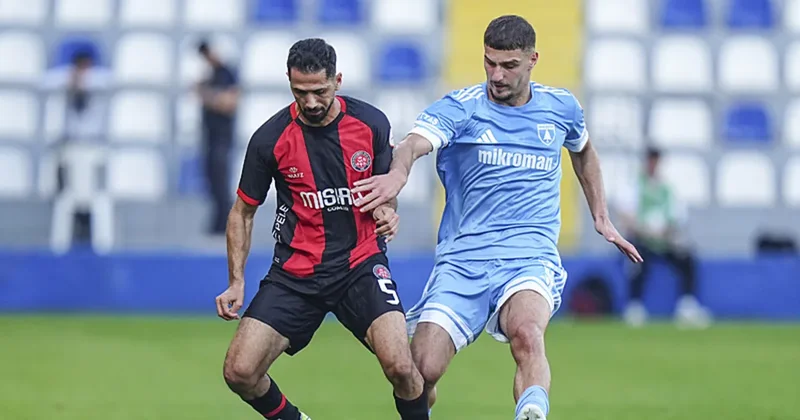 Fatih Karagümrük ile Muğlaspor puanları paylaştı!