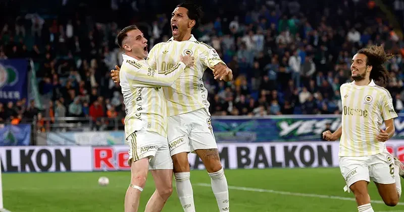 Fenerbahçe, Rize deplasmanında 3 puanı 3 golle aldı