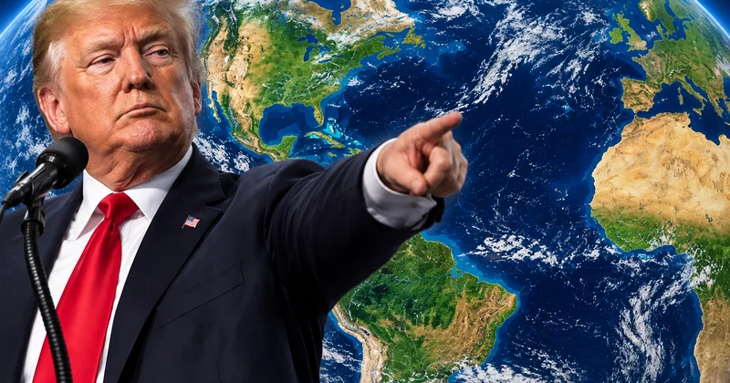 Trump tan gözünü bu sefer de Atlas ve Pasifik okyanuslarına dikti! İsimlerini değiştirecek