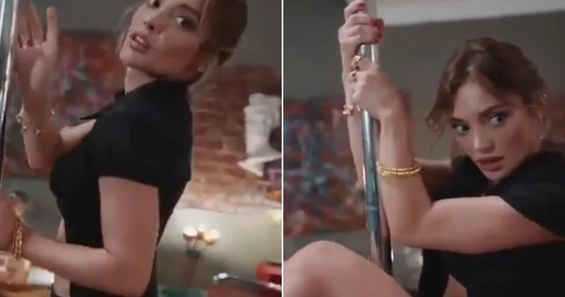 Rabia Soytürk’ten cesur sahne! Direk dansıyla dikkat çekti