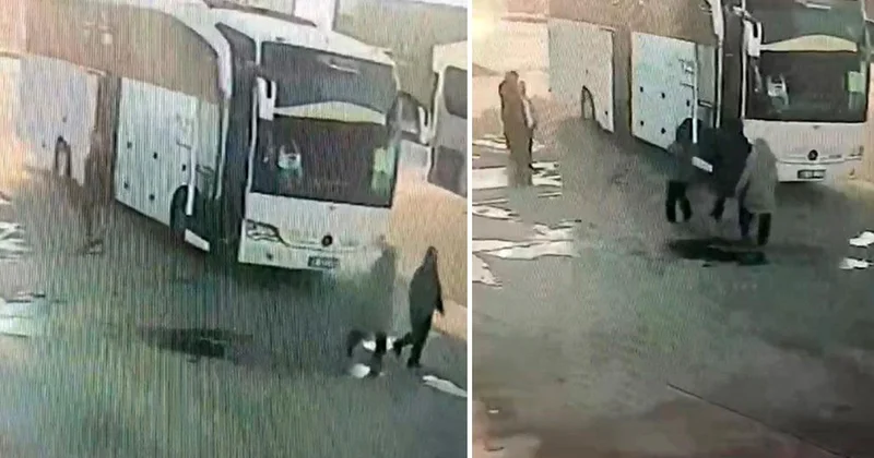 11 kişinin can verdiği kazanın öncesine ait görüntülere ulaşıldı: Ölüme götürülmeden önce 7 dakika mola vermişler