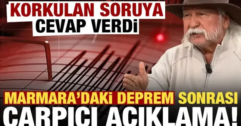 Deprem sonrası korkulan soruya yanıt verdi! Üşümezsoy dan dikkat çeken açıklama