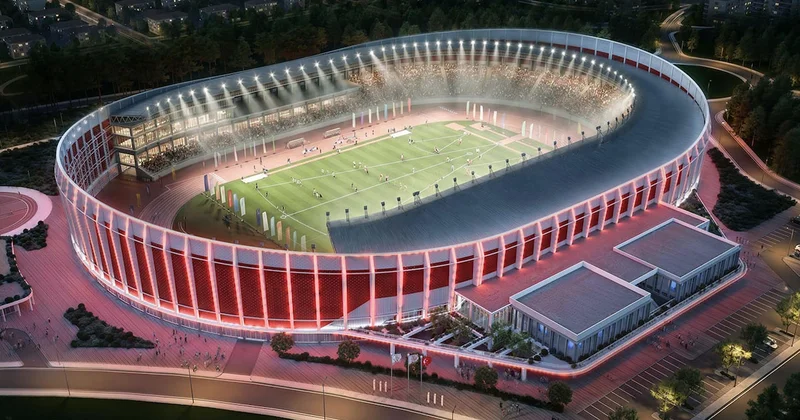 Olimpiyat Stadı nın yanına ne yapılıyor? Sözcü Gazetesi