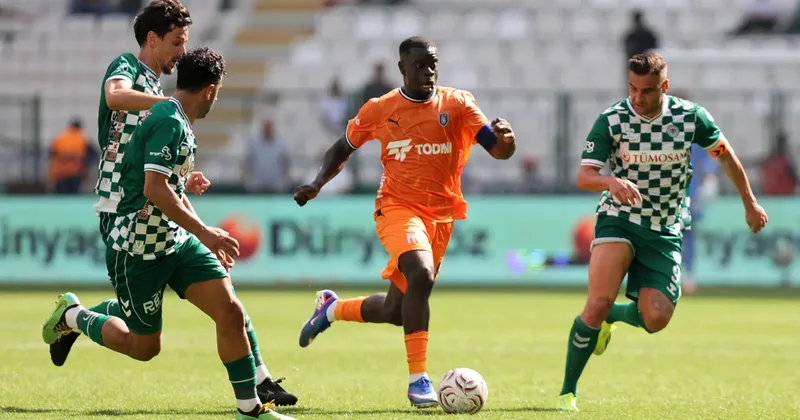 Konyaspor Başakşehir mücadelesinde gol sesi çıkmadı!