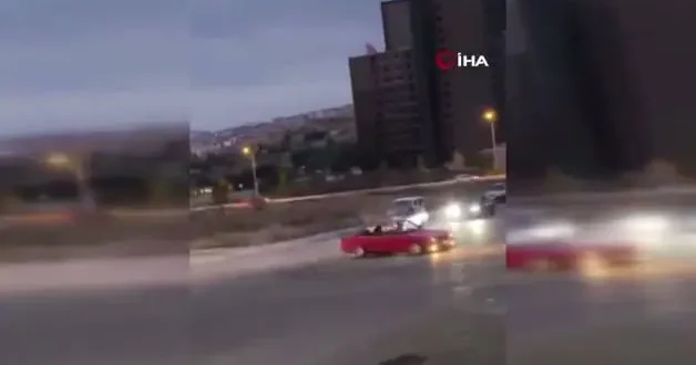 Ankara’da drift yapan sürücüye rekor ceza