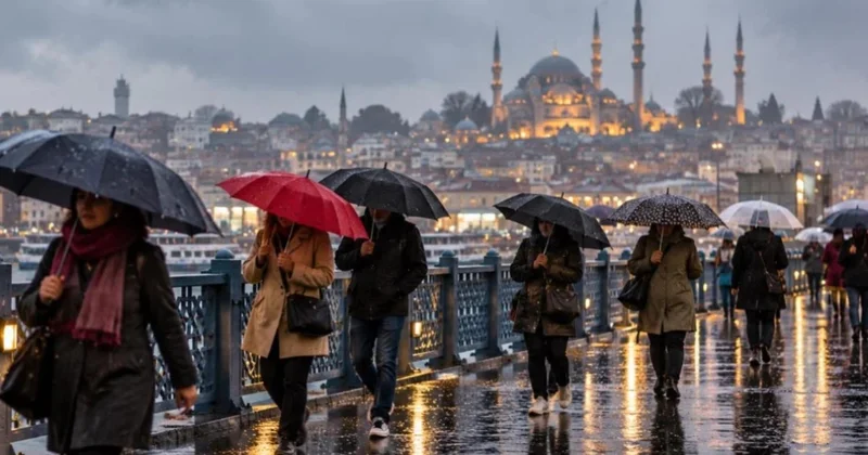 Meteoroloji ve AKOM uyardı! Sağanak geliyor, sıcaklıklar 10 dereceden fazla düşecek