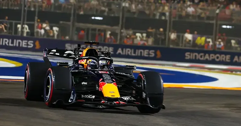 Singapur da kazanan Max Verstappen Spor Haberleri