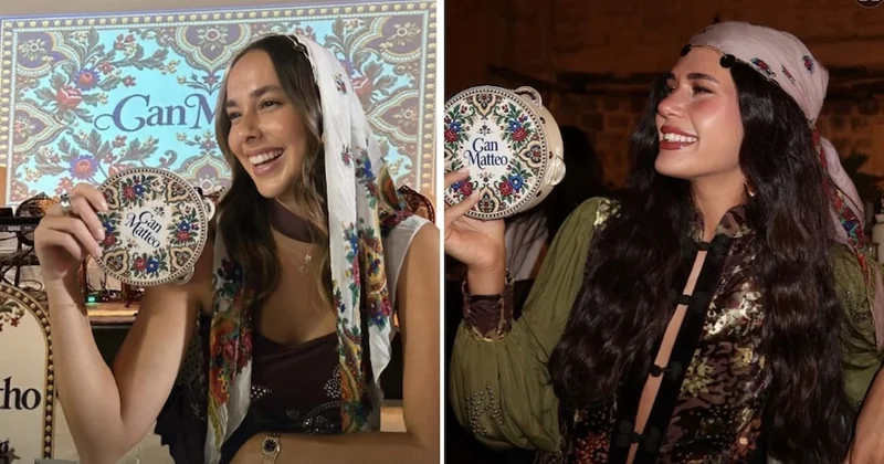 Sosyete vaftiz için Mardin e gitti: Tef çalıp zılgıt çektiler Sözcü Gazetesi