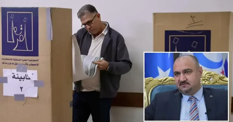 Kerkük te ITC Başkanı Mehmet Seman Ağa nın posterine saldırı Ortadoğu Haberleri