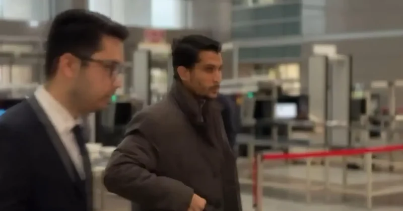 Beşiktaşlı futbolcu Necip Uysal, suç duyurusu için adliyede