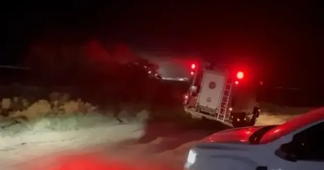 Gürcistan da düşen askeri uçağın enkazına ulaşıldı VİDEO İZLE