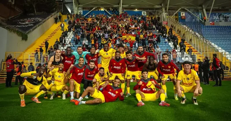 Avrupa iddiasını sürdüren Göztepe de büyük sevinç Fanatik Gazetesi Futbol Haberleri Spor