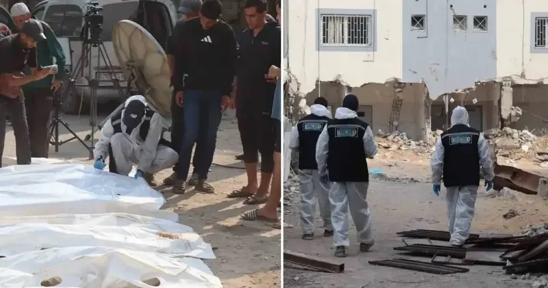 Gazze’de defnedilen cenazeler kimlik tespiti için mezarlardan çıkarılıyor Ortadoğu Haberleri