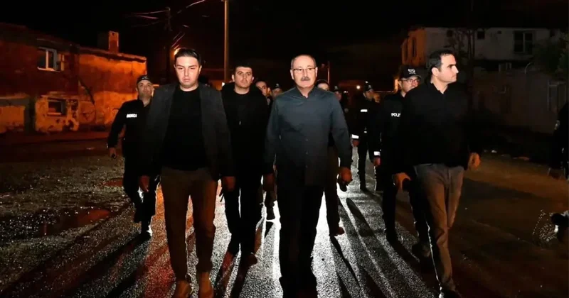 Aracını İl Emmiyet Müdürü nün üzerine sürdü! Lastiklerine ateş edilerek durduruldu